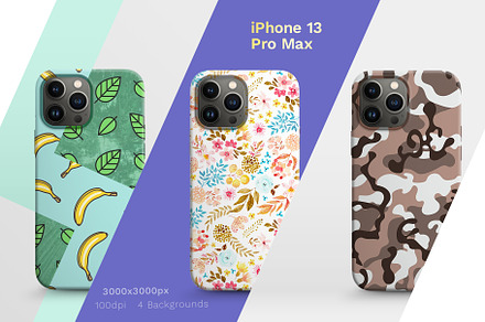 iPhone 13 Pro Max Case Mockup