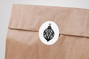 Retro Christmas Teardrop Ornaments, an Object Graphic by Pattern Whimsy (Thumbnail 2 of 5)