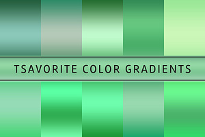 Tsavorite Color Gradients