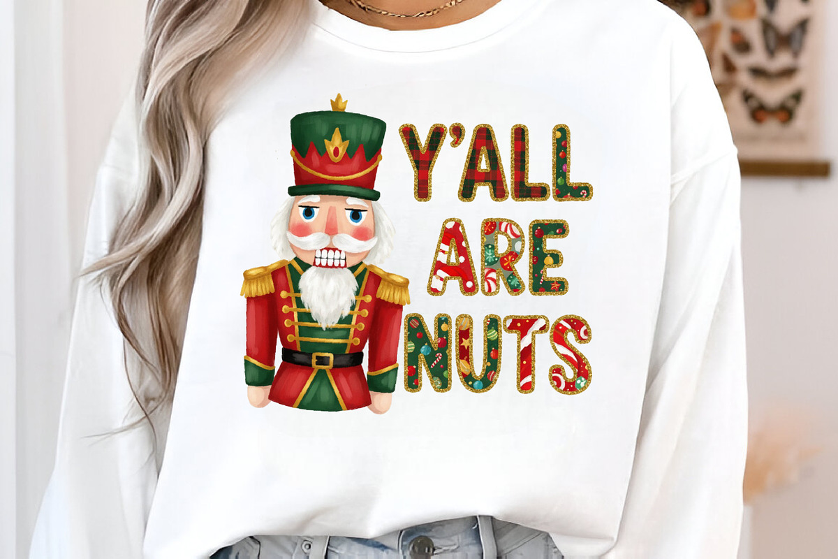 Glitter Y’all Are Nuts Nutcracker, an Illustration by SinaCreation (Photo 3 of 7)