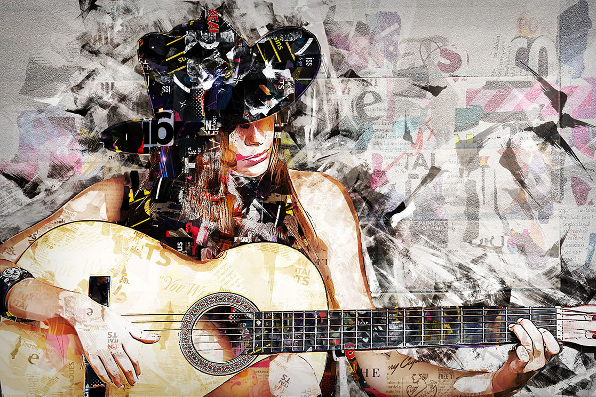 Collage Art Photoshop Action, an Action Add-On by GorynArt (Photo 16 of 18)
