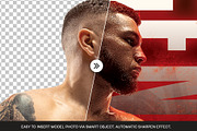 5 Boxing Flyer Templates, a Flyer Template by Bornx Design (Thumbnail 6 of 6)