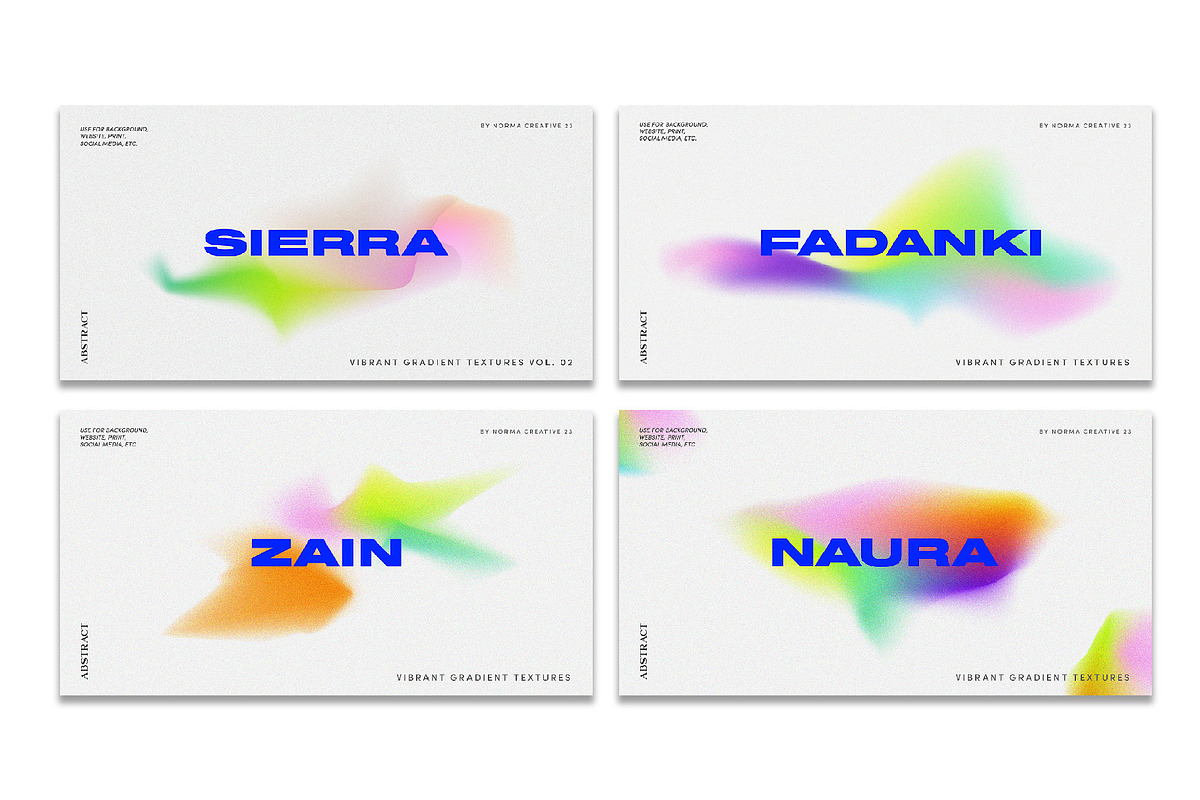 Sierra vibrant Gradient Textures, a Background Graphic by Norma Studio (Photo 3 of 10)