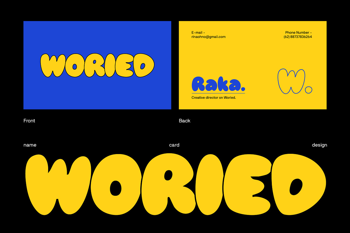 Modim – Playful Bubble Display Font, a Handwritten Font by Koplexs Studio (Photo 7 of 12)
