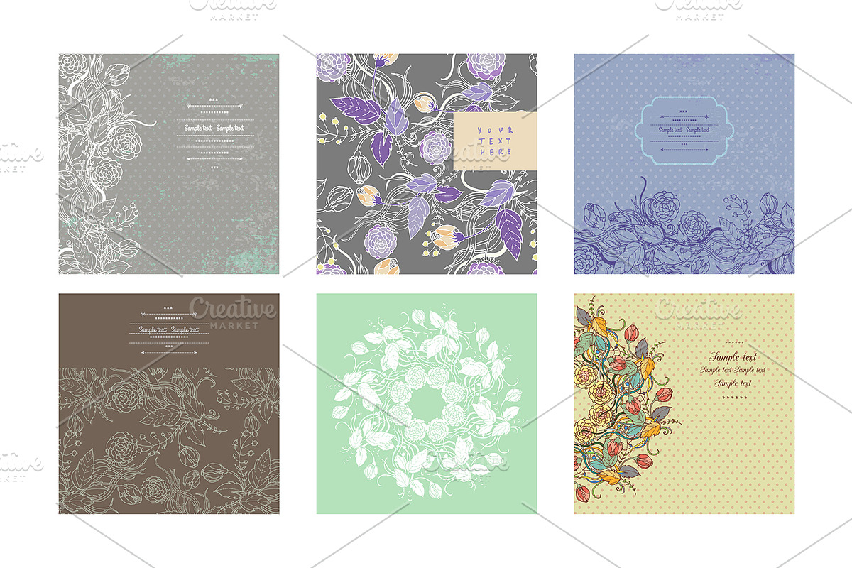 30 beautiful floral patterns preview 3