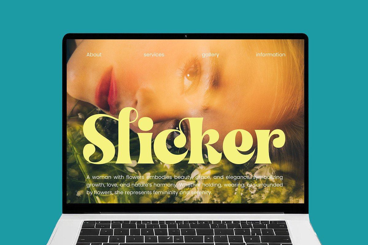 Shyne Roska Groovy Retro Serif, a Serif Font by timelesstype.co (Photo 10 of 20)