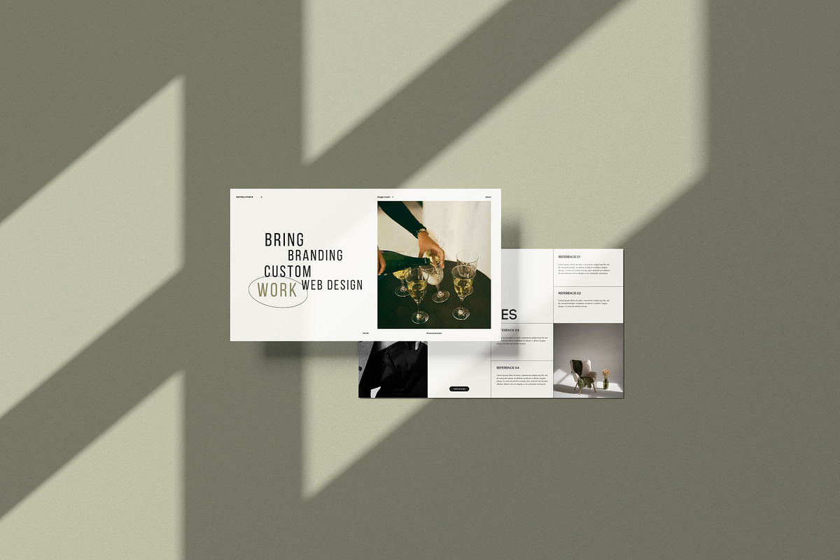 Matcha Brand Guidelines - Canva, a Presentation Template by Mia ...