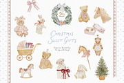 Childhood Noël Christmas Clipart, a Decorative Illustration by Muse Artist (Thumbnail 5 of 27)