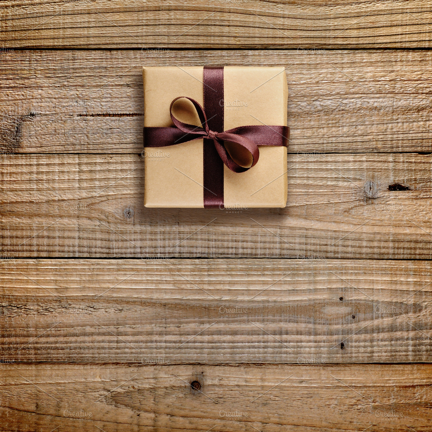 Gift box with bow stock photo containing gift and box