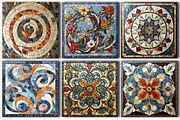 Artisan Mosaic Patterns & Motifs, a Pattern Graphic by DreamCafeArt (Thumbnail 4 of 5)