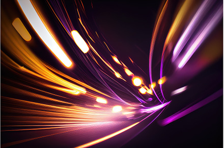 an abstract image of lights and, an Abstract Photo by Sergey Kotenev