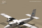 DHC6 Twin Otter, a Cars & Vehicle 3D Model by Tartino 3D models (Thumbnail 3 of 9)
