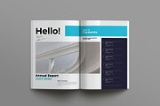 Annual Report Brochure Template, a Brochure Template by Creative-Work (Thumbnail 2 of 8)