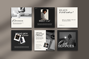 Canva | Luxe Instagram Posts Stories, a Social Media Template by thebusinessoutfit (Thumbnail 2 of 14)