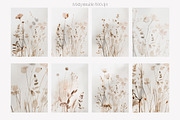 Muted Meadow Floral Backgrounds, a Background Graphic by Anna Sokol (Thumbnail 3 of 6)