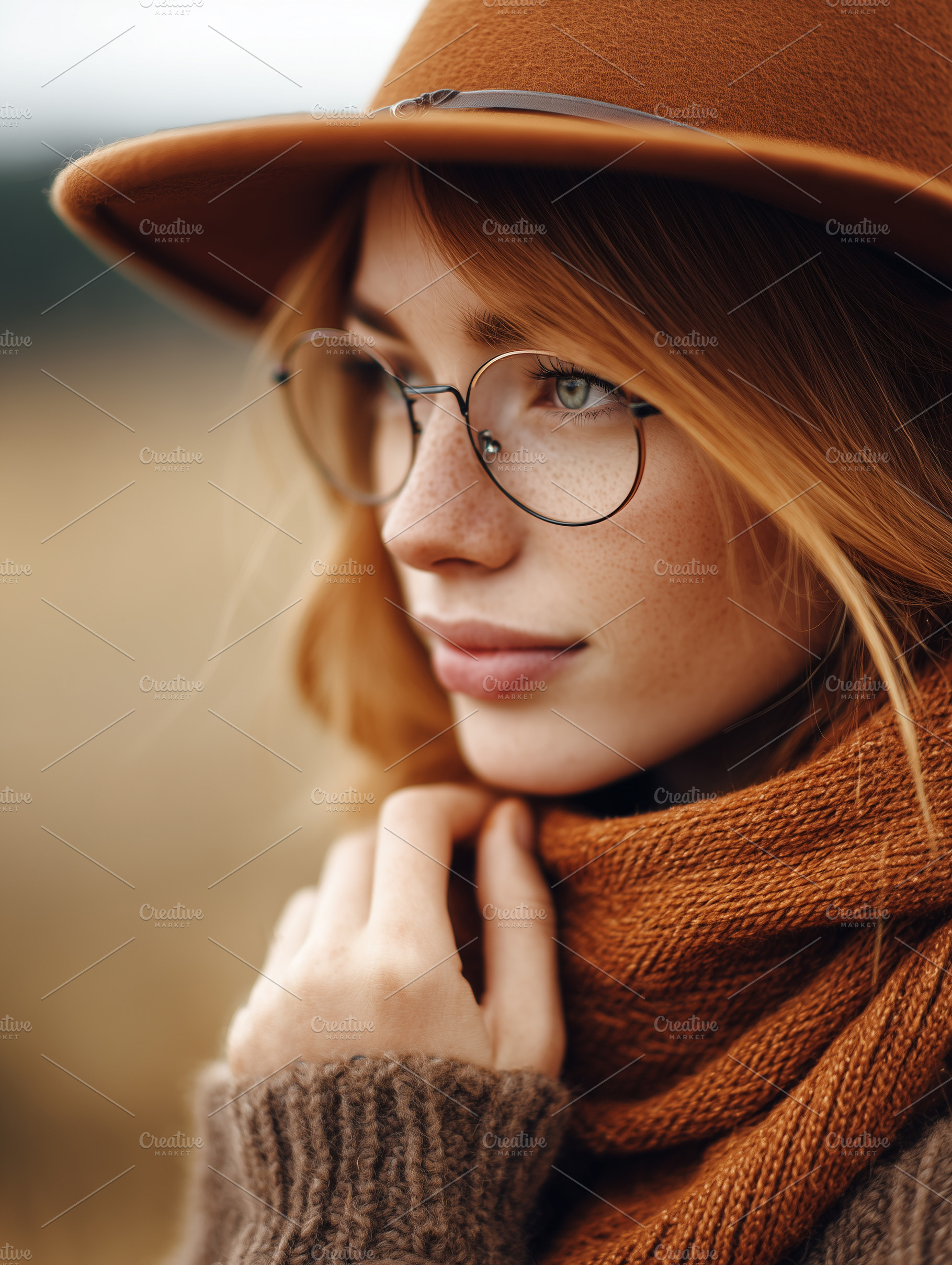 Close up portrait of a young woman, a Person Photo by MistyDay
