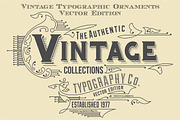 Vintage Typographic Ornaments, an Object Graphic by G7 (Thumbnail 4 of 5)