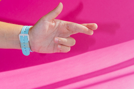 The hand shows the crossed fingers, a Person Photo by Katya Havok