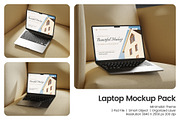 Laptop Mockup Pack, a Mac Mockup by Allfriday Studio (Thumbnail 1 of 4)