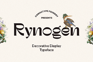 Rynogen - Decorative Typeface