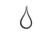 Water Drop Silhouette Vector Bundle, an Illustration by musafir_fashion (Thumbnail 36 of 51)