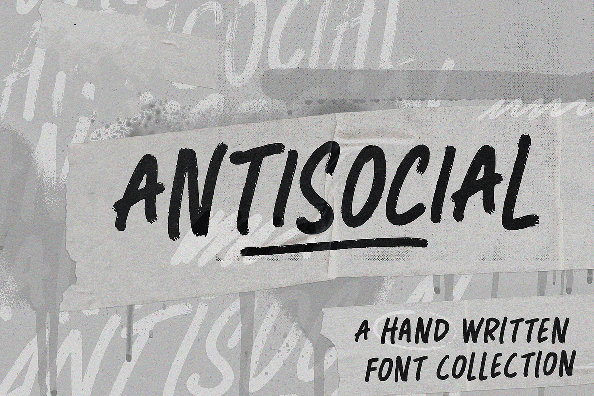 Antisocial Font
