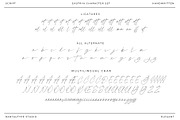 Eastrya Handwritten Script Font, a Script Font by RantautypeStudio (Thumbnail 15 of 15)