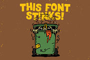 Janky Sans | Wonky All Caps Font, a Sans Serif Font by HeyAidan (Thumbnail 6 of 6)