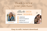 Email signature template, an Email Template by DesignKora (Thumbnail 4 of 5)