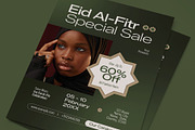 Eid Al-Fitr Sale Flyer, a Flyer Template by graphicook (Thumbnail 2 of 3)