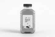 Honey Jar Plastic Bottle Mockup, a Product Mockup by graphypix (Thumbnail 4 of 4)