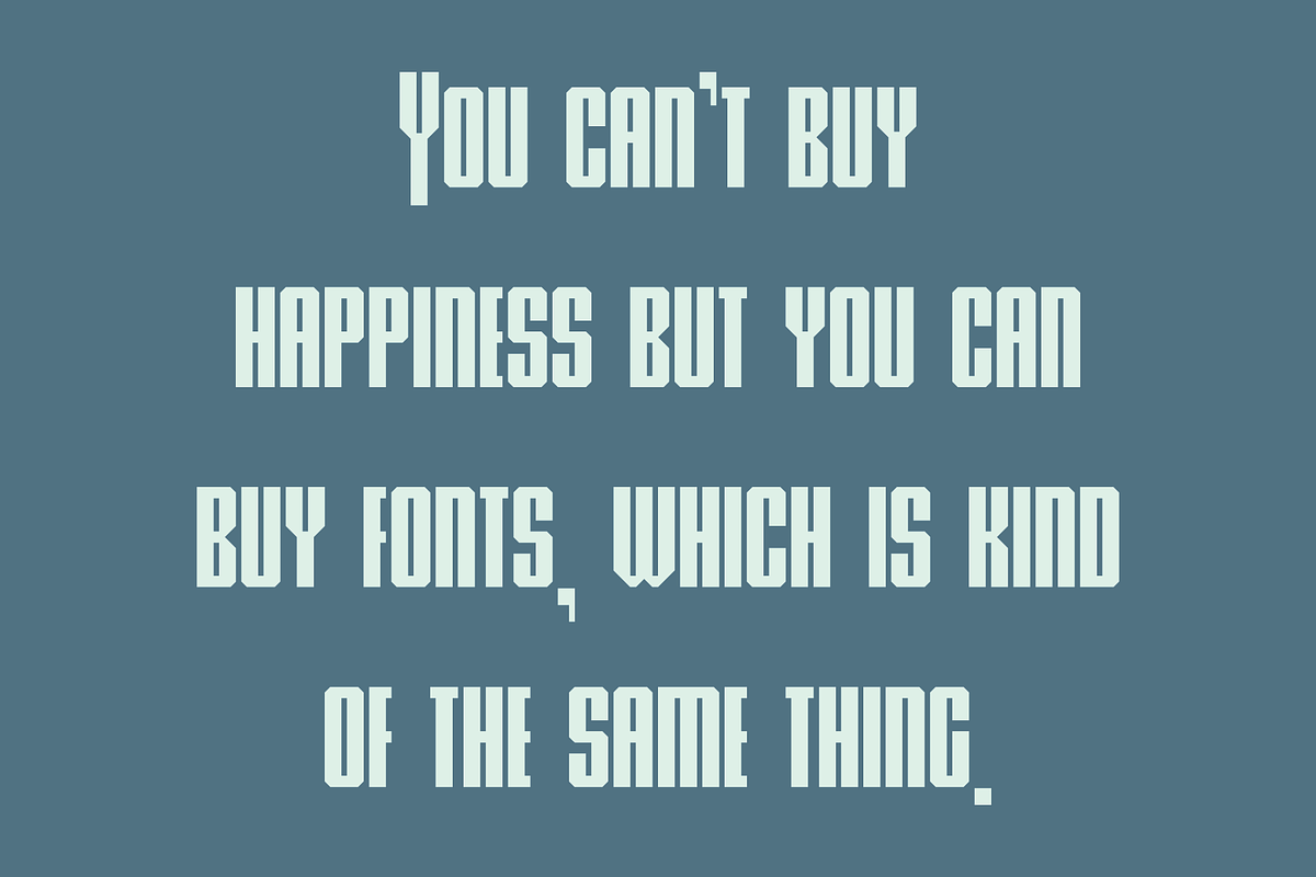 Display Prominent Font, a Sans Serif Font by GG Design (Photo 6 of 8)