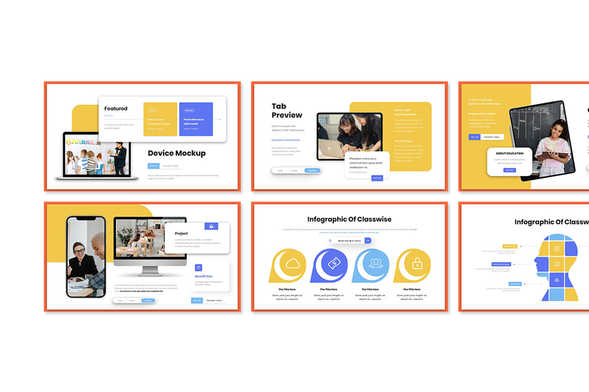 Classwise Presentation Template, a Presentation Template by Analogous Temp (Photo 4 of 5)
