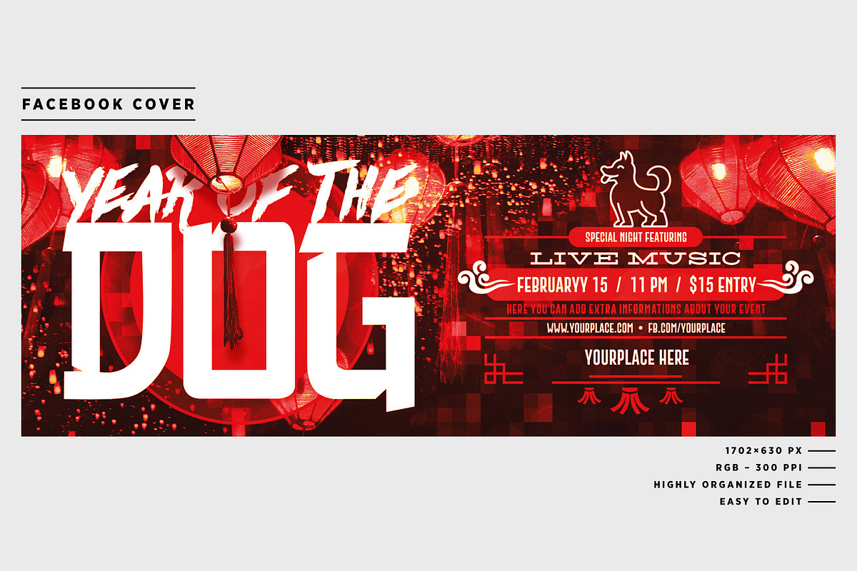 Chinese New Year Flyer Template, a Flyer Template by Mariux (Photo 4 of 4)