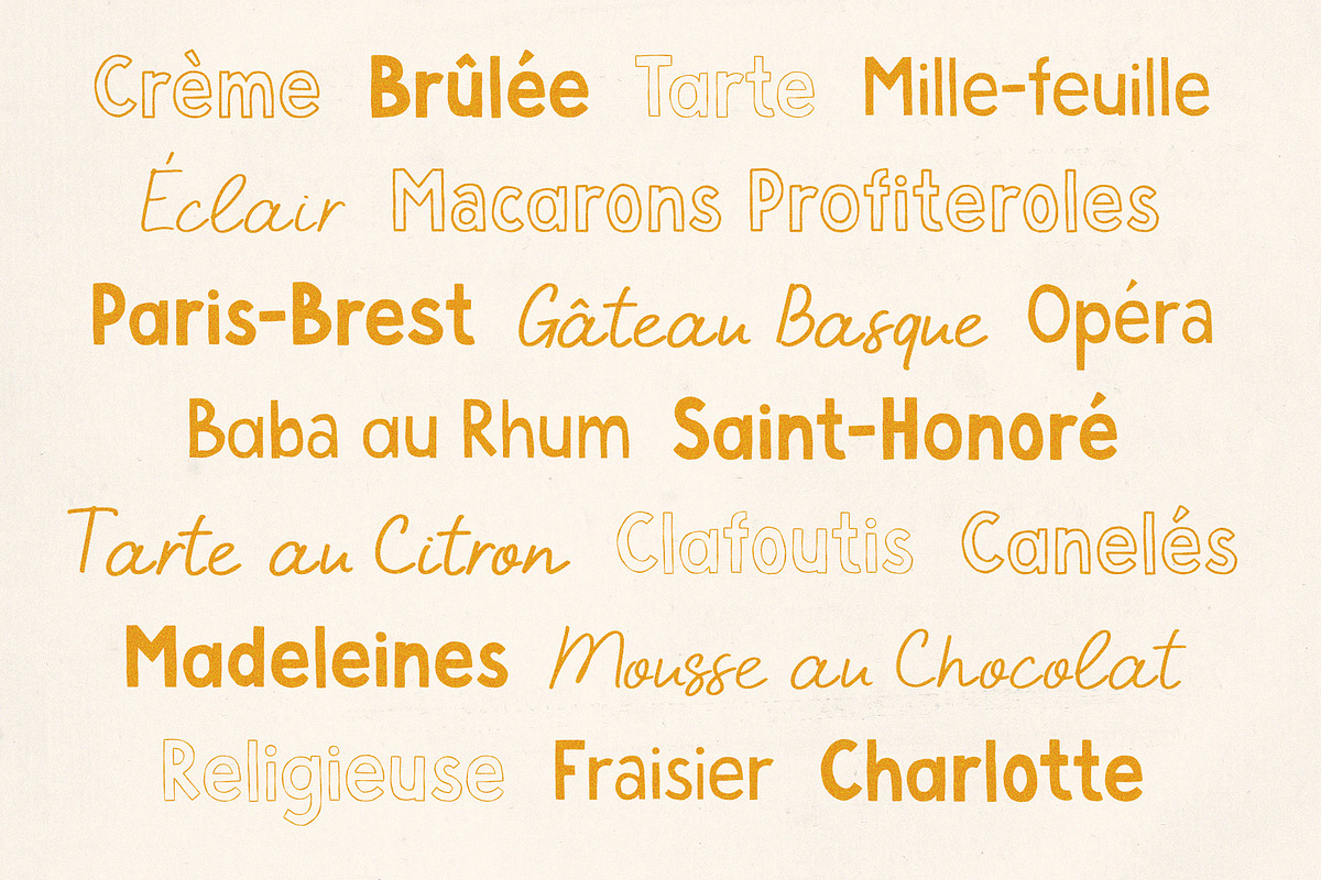 Top Bow Romantic Font Family, a Handwritten Font by Ayya Studio (Photo 13 of 16)