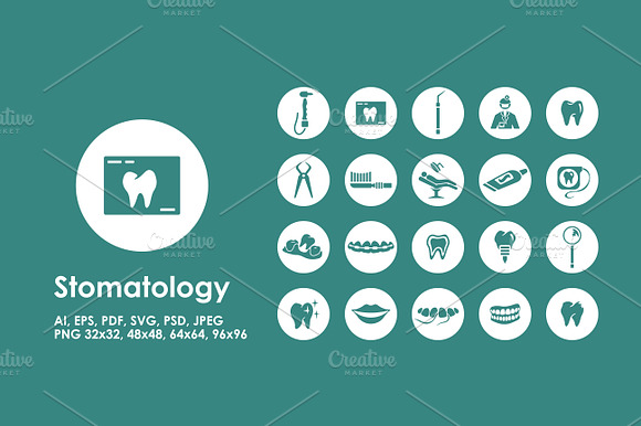 Stomatology Icons