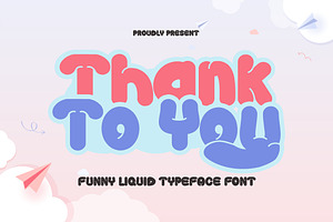 Flyas Smeling - Liquid Style Font