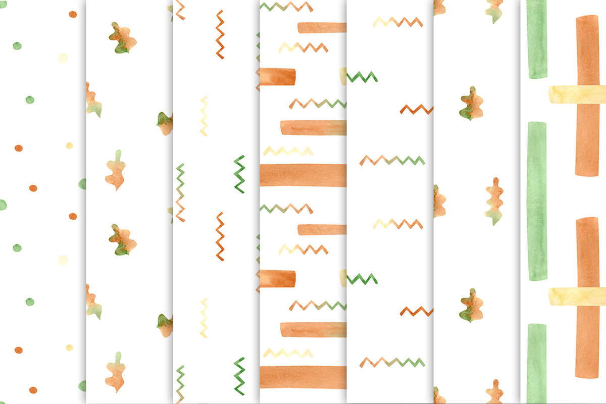 Autumn leaves backgrounds., a Pattern Graphic by Anna Kopylova (Photo 3 of 3)