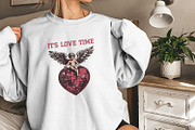 It's Love Time png, Valentine's Day, an Illustration by SharpMarketplace (Thumbnail 9 of 9)