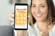 Gender Reveal Digital Scratch Card, an Email Template by SunshineStudioBoutique (Thumbnail 2 of 7)