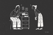 People Series BUNDLE: All 5 in 1, a Person Illustration by Veyla (Thumbnail 10 of 52)