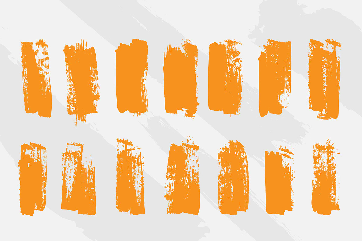 Set of Grunge Brush Strokes, a Brush Add-On by Warm Snow (Photo 4 of 6)