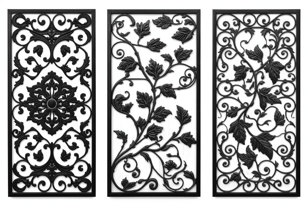 Ornamental Laser Cut Design Pack, an Illustration by Gfx_Store (Photo 8 of 21)