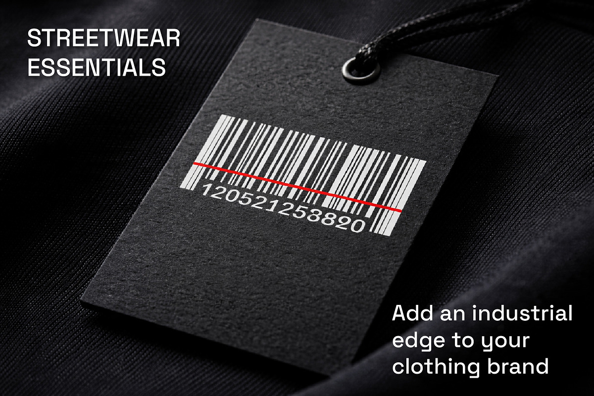 Industrial Barcode Kit, an Object Graphic by Le.nart (Photo 3 of 5)