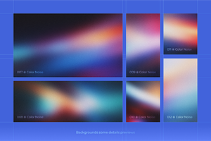 Color Noise Background Set