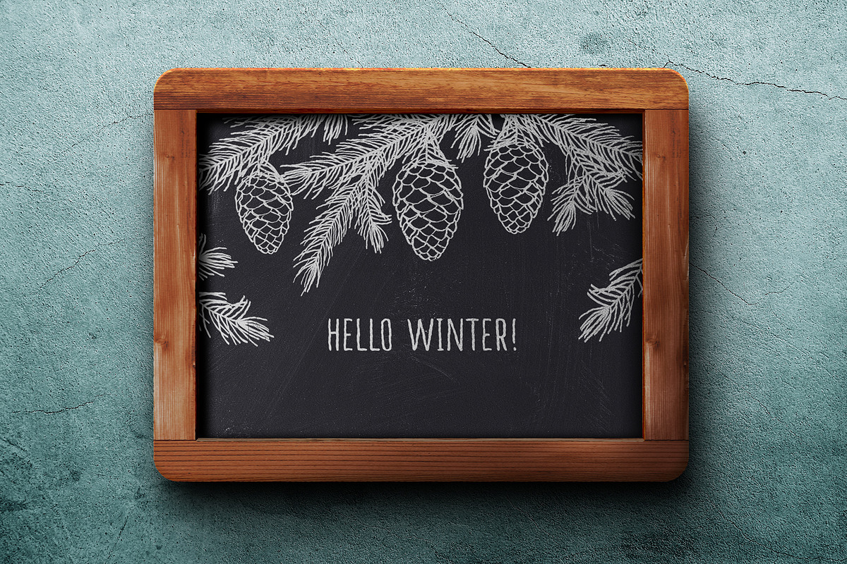 Winter Collection, a Decorative Illustration by Tkoko vectors & patterns (Photo 2 of 15)