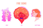 12 Magical Zodiac Girls, an Object Graphic by Anastasia (Thumbnail 5 of 6)