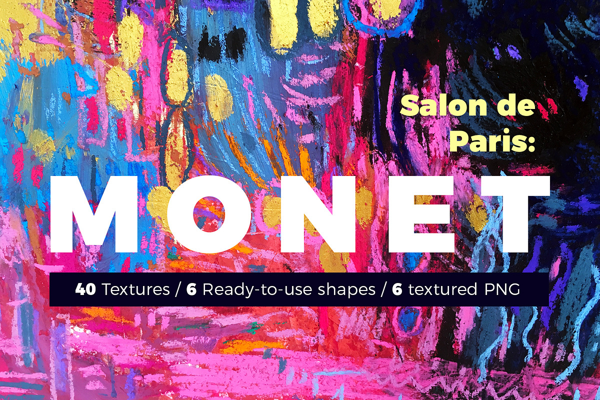 Hand-Painted Pastel Collection, a Texture Graphic by Oleg and Katja (Photo 1 of 15)