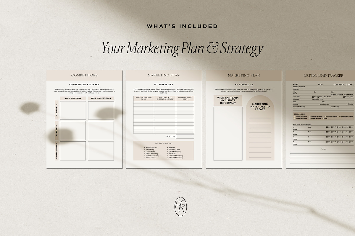 Real Estate Business Plan Template, a Marketing Template by HelloKarla (Photo 4 of 6)