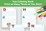 Alphabet Tracing Workbook A to Z, an Education Illustration by Mohammad Sarfaraz (Thumbnail 12 of 13)